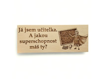 drevena krabicka darek pro ucitelku