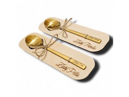 zlaté lžičky se jménem