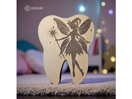 drevena krabicka na detske zoubky vila4