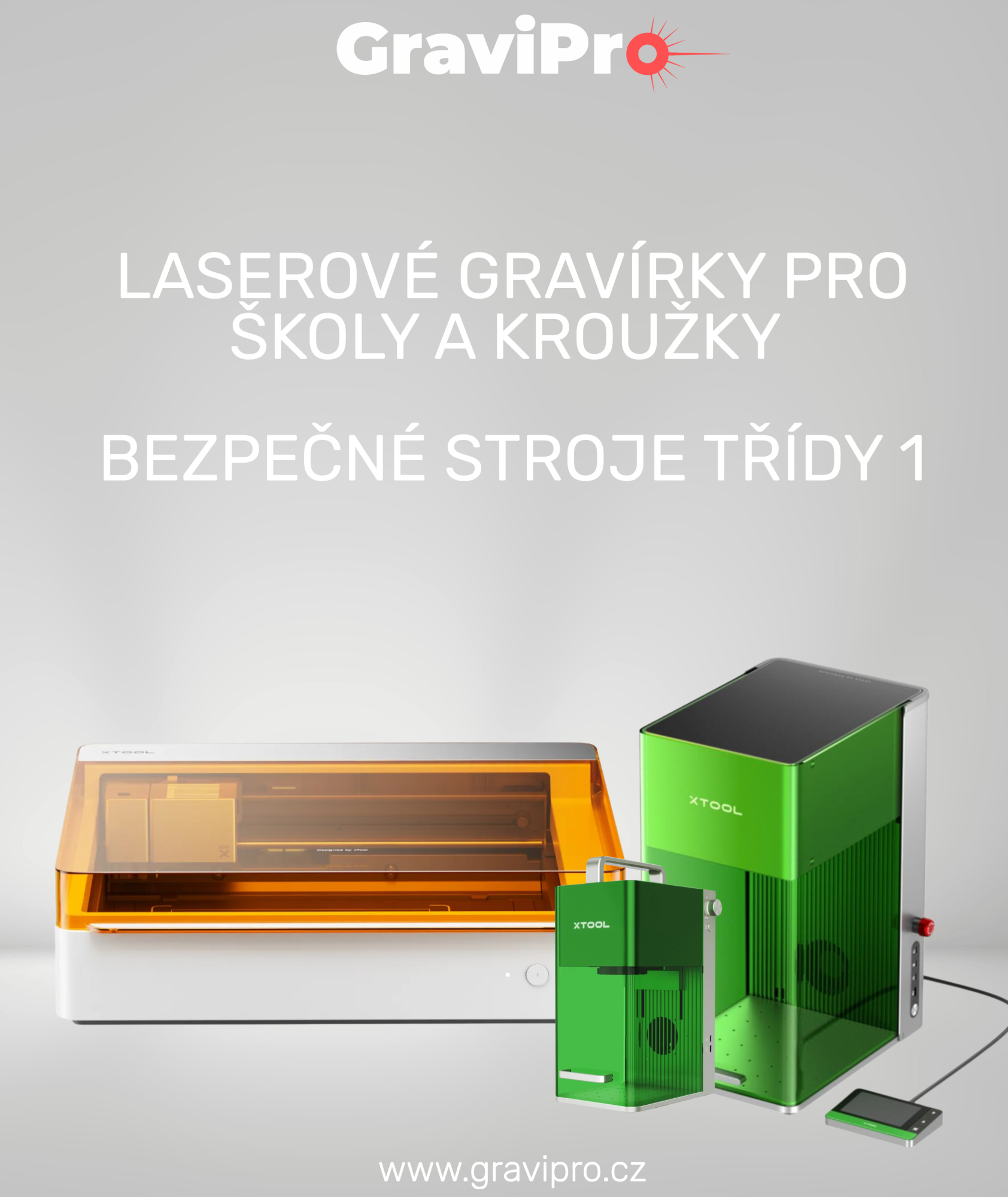 Laserové gravírky pro školy a kroužky - bezpečné stroje třídy 1