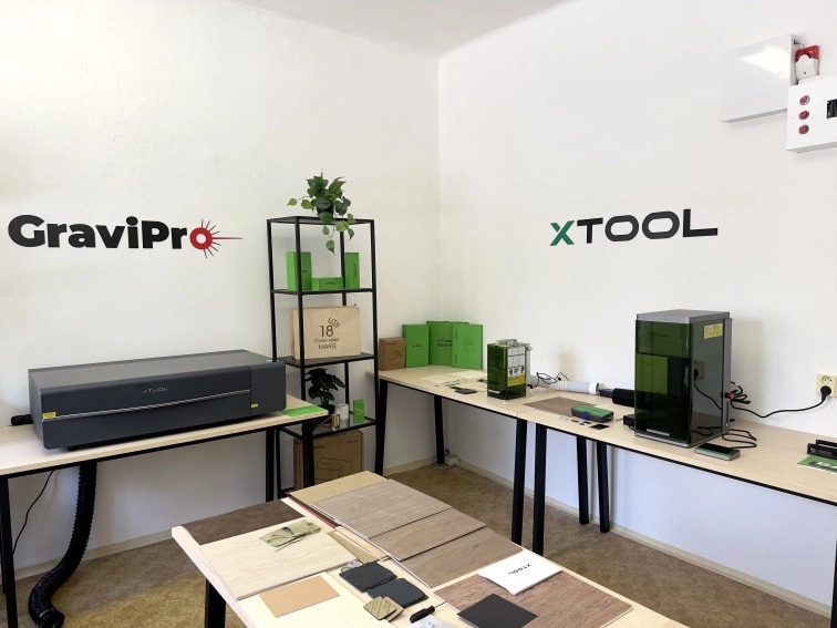 Nový showroom xTool u Ostravy!