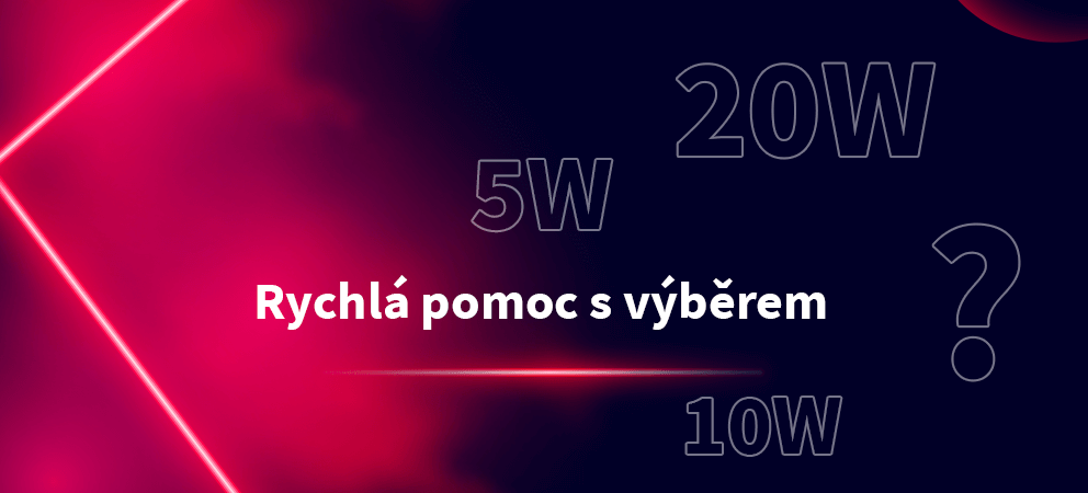 Rýchlá pomoc s výběrem vhodného laseru