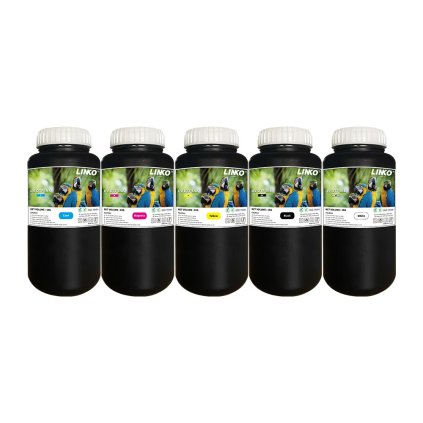 LINKO UD3500 UV DTF inkoust do tiskárny SADA 5ks