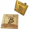 block for hot stamp on wood 80x80 mm with logo