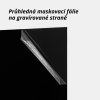 Černý laserový gravírovací dvoubarevný plastový list 1,3mm (5ks)