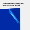 Modrá laserový gravírovací dvoubarevný plastový list 1,3mm (5ks)