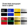 Černý laserový gravírovací dvoubarevný plastový list 1,3mm (5ks)barvy (1)