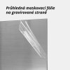 Stříbrná laserový gravírovací dvoubarevný plastový list 1,3mm (5ks)