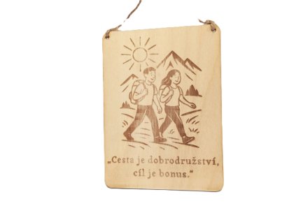 Cedulka pro turistku