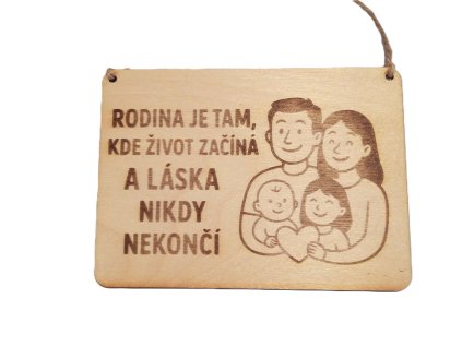 Cedulka citáty o rodině