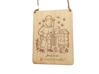 Cedulka pro včelařku