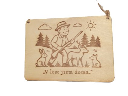 Cedulka pro myslivce