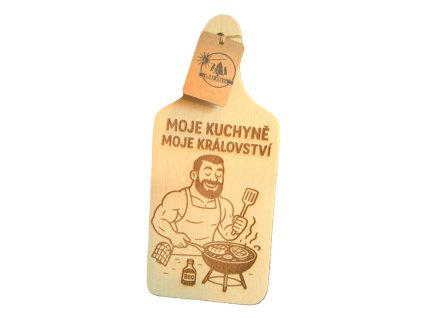 Prkýnko s gravírováním - Veselý tatínek