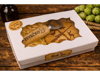 Podtácek a otvírák pro myslivcce