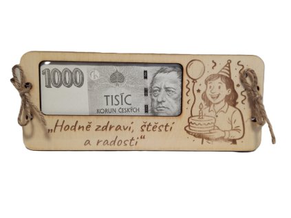 Obálka na peníze-oslavenec 2