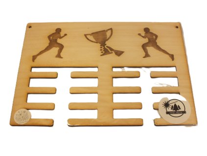 Věšák na medaile-běh