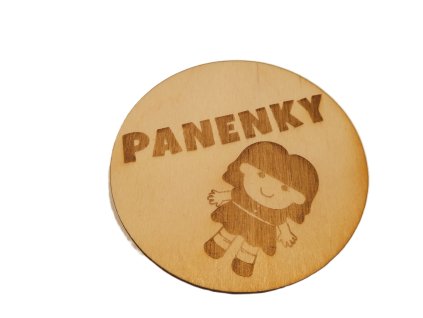 Cedulka na hračky-panenky