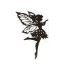 Dekorace černá- víla