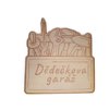 Cedule do garáže - dědečkova garáž