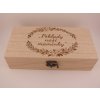 Dárkové dřevěné krabičky - šperkovnice pro maminku