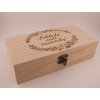 Dárkové dřevěné krabičky - šperkovnice pro maminku