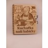 Dřevěná kuchařka s gravírováním – pro babičku