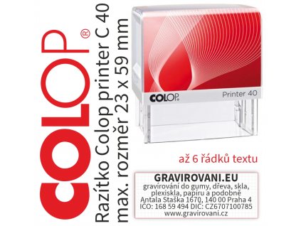 Razítko Colop printer 40