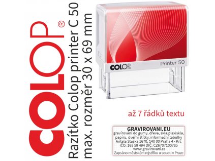 Razítko Colop printer 50