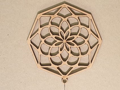 Vánoční ozdoba 7 - mandala