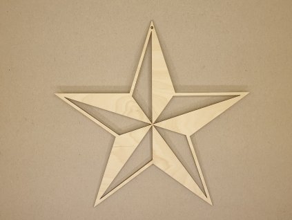 Hvězda 1 (dekorace do okna)