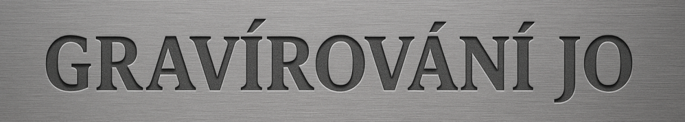 Gravírování JO