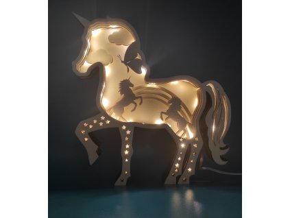 Lampička jednorožec