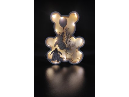 Lampička medvídek Pú