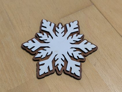 Podtácek - vločka