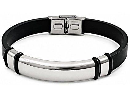Personalizovaný náramok Elegance Silver s možnosťou gravírovania mena.