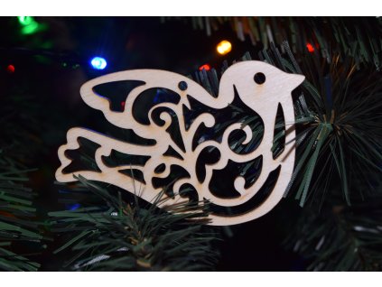 drevena vianocna ozdoba na stromcek vlocka 1 (16)