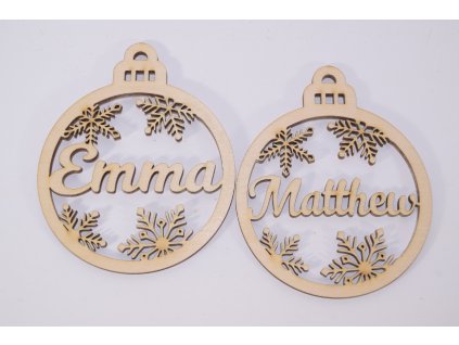 dreveny vianočna ozdoba s menom personalizovana gravit (3)