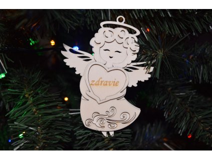 dreveny 3d anjelik so zelanim zdravie vianocna ozdoba z preglejky 1 (13)