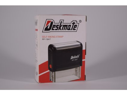 Pečiatka deskmate laserové gravírovanie výrovba pečiatok 1