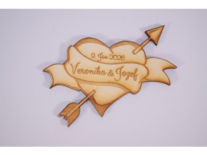 Svadobná Magnetka Zvečnite Lásku