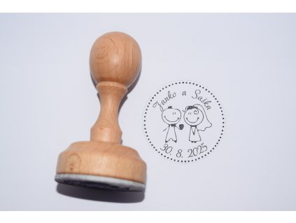 zanechajte stopy lasky unikatne svadobne razitko pre vase pozvanky