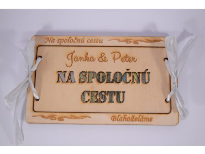 personalizovana drevena obalka na peniaze na spolocnu cestu originalny dar pre novomanzelov (2)