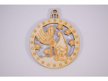 vianocna drevena gula s gravirovanym motivom skriatka (2)