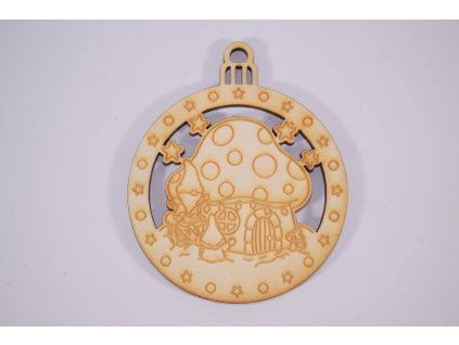 vianocna drevena gula s gravirovanym motivom skriatka (3)