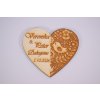 Srdcový suvenír lásky