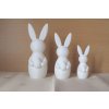 3D tlačená veľkonočná dekorácia – Sada zajacov s vajíčkom (PLA) (1)