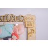 luxusna drevena tabulka k narodeniu dietata gravírovaná ramček pamiatka (5)