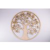 vyrezavany strom zivota v kruhu polotovar na kreativne tvorenie