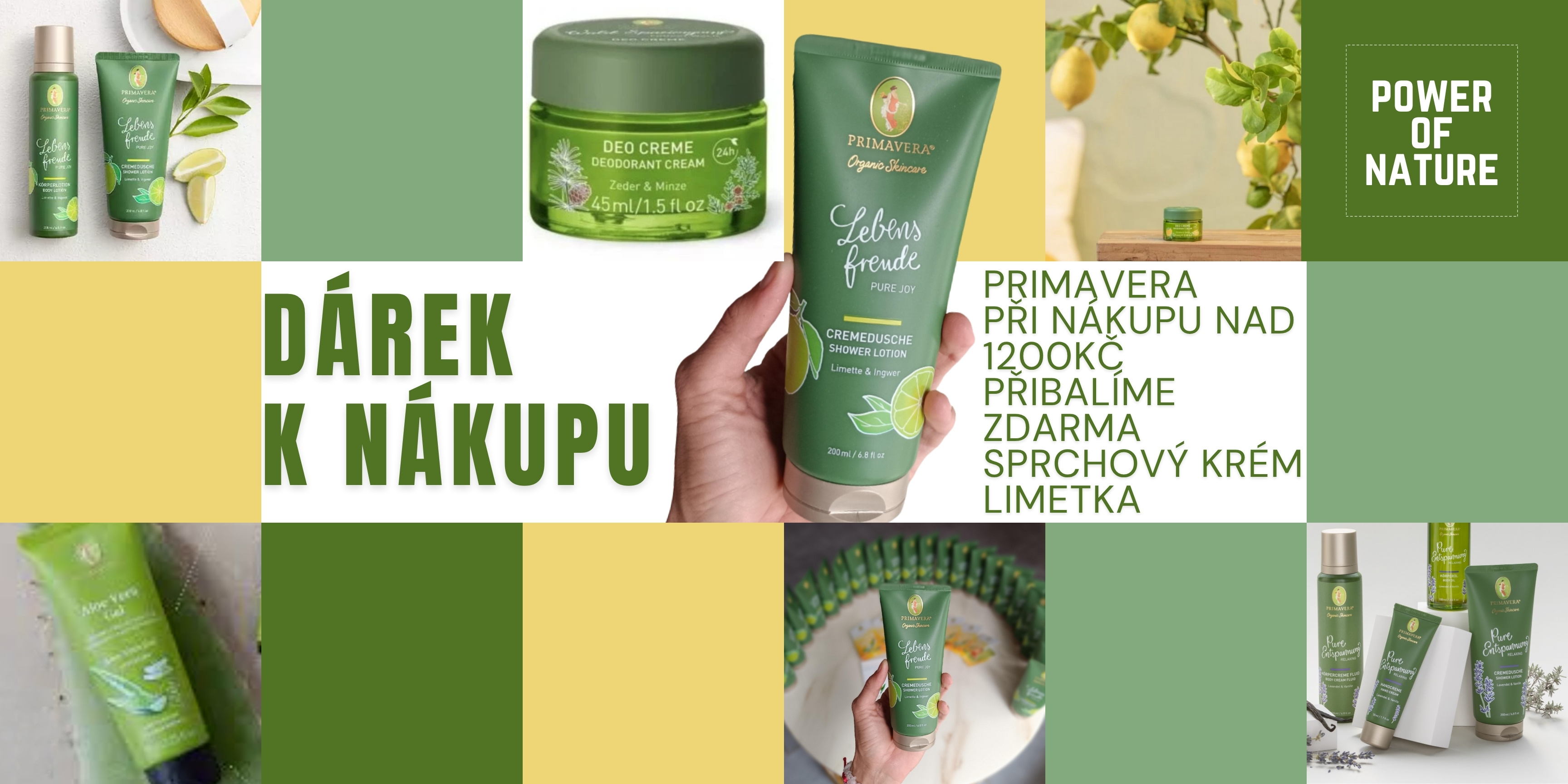 Primavera akce darek