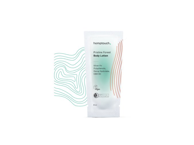 Pristine forest body lotion sample EN web